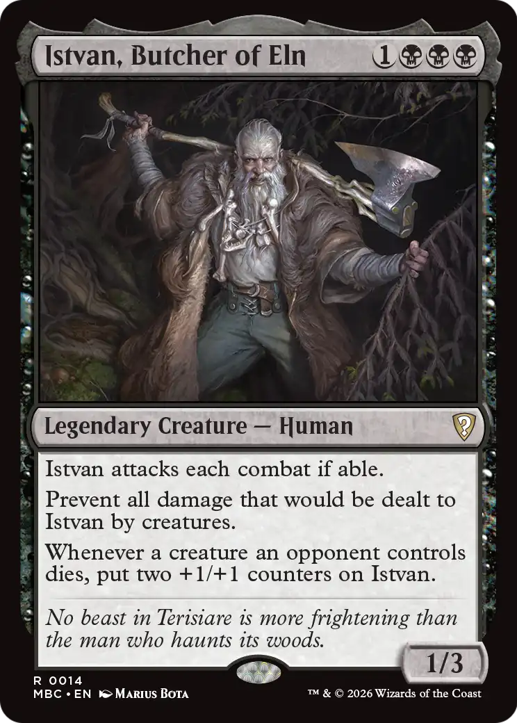 Istvan, Butcher of Eln [Mystery Booster: Commander Edition] | Exor Games Dartmouth