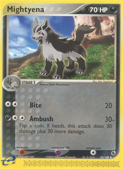 Mightyena (42/109) [EX: Ruby & Sapphire] | Exor Games Dartmouth