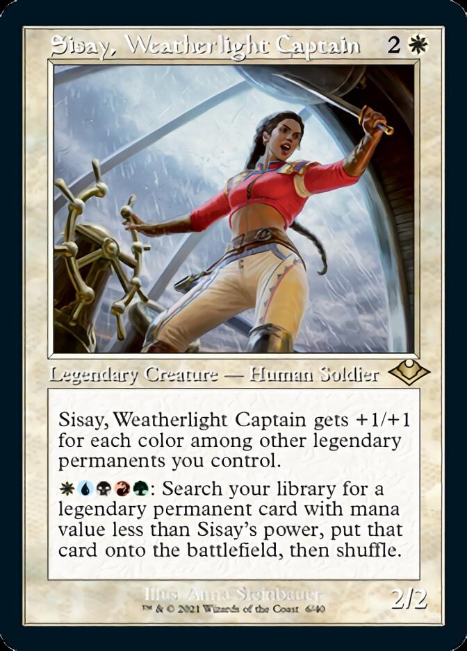 Sisay, Weatherlight Captain (Retro) [Modern Horizons] | Exor Games Dartmouth