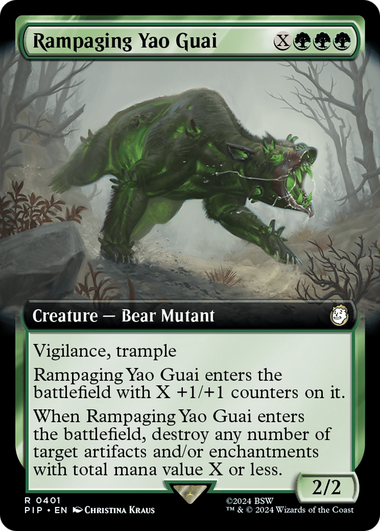 Rampaging Yao Guai (Extended Art) [Fallout] | Exor Games Dartmouth