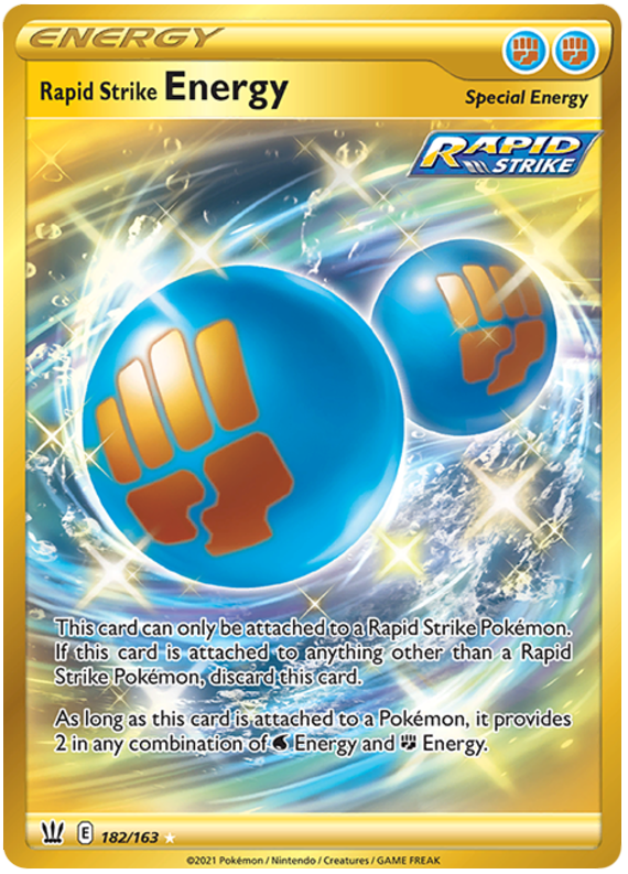 Rapid Strike Energy (182/163) [Sword & Shield: Battle Styles] | Exor Games Dartmouth