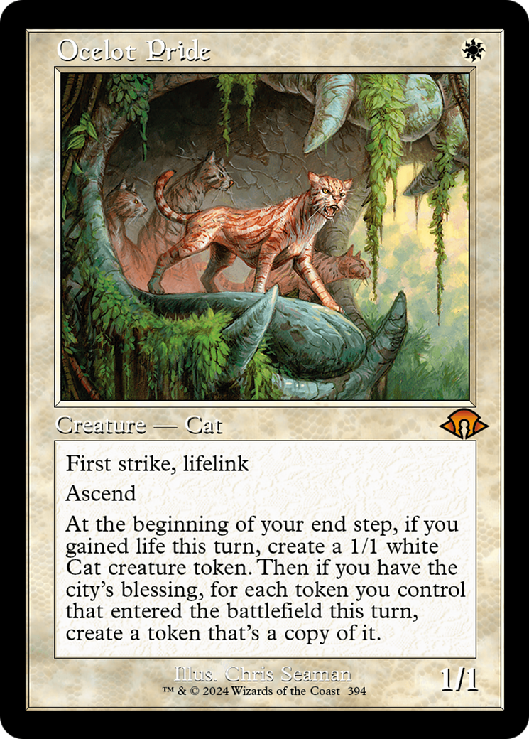 Ocelot Pride (Retro) [Modern Horizons 3] | Exor Games Dartmouth