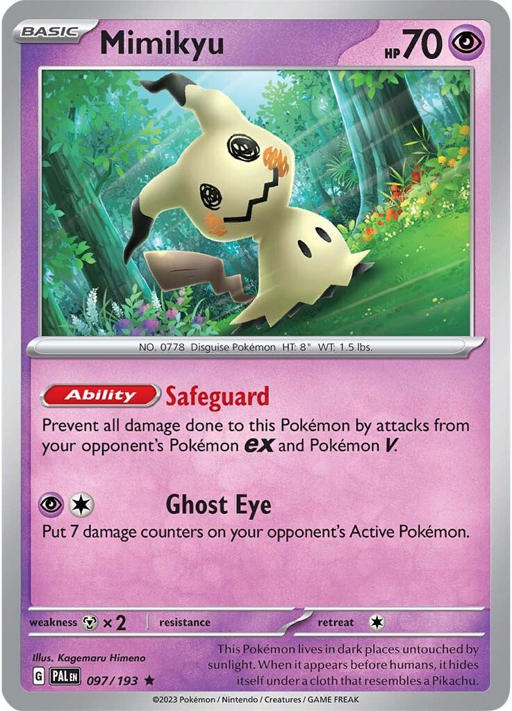 Mimikyu (097/193) [Scarlet & Violet: Paldea Evolved] | Exor Games Dartmouth