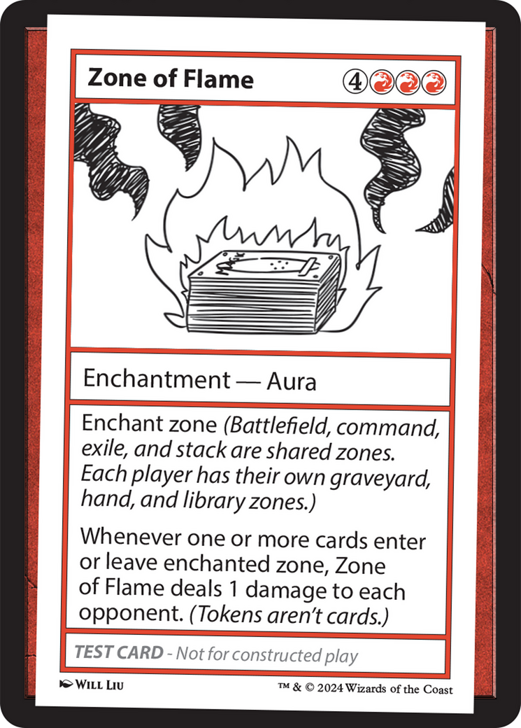 Zone of Flame [Mystery Booster 2 Playtest Cards] | Exor Games Dartmouth