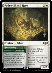 Pollen-Shield Hare // Hare Raising (Promo Pack) [Wilds of Eldraine Promos] | Exor Games Dartmouth