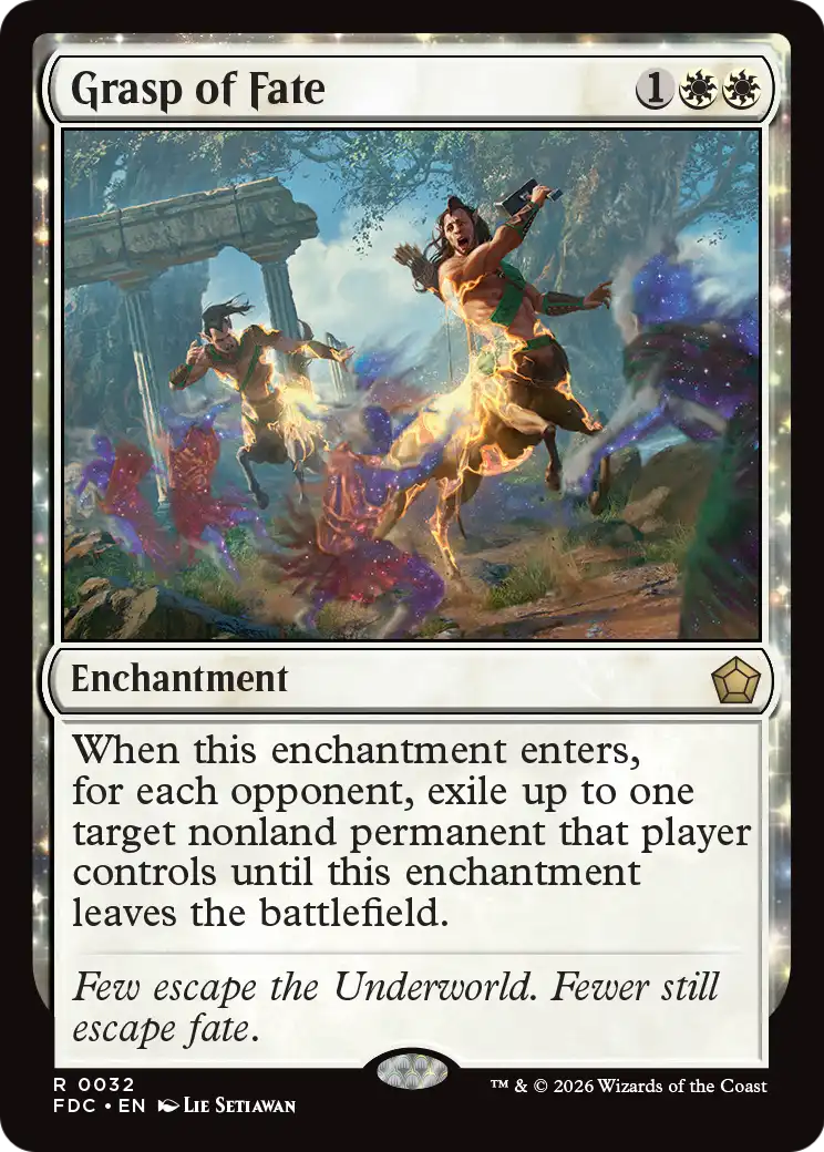 Grasp of Fate [Foundations Commander] | Exor Games Dartmouth
