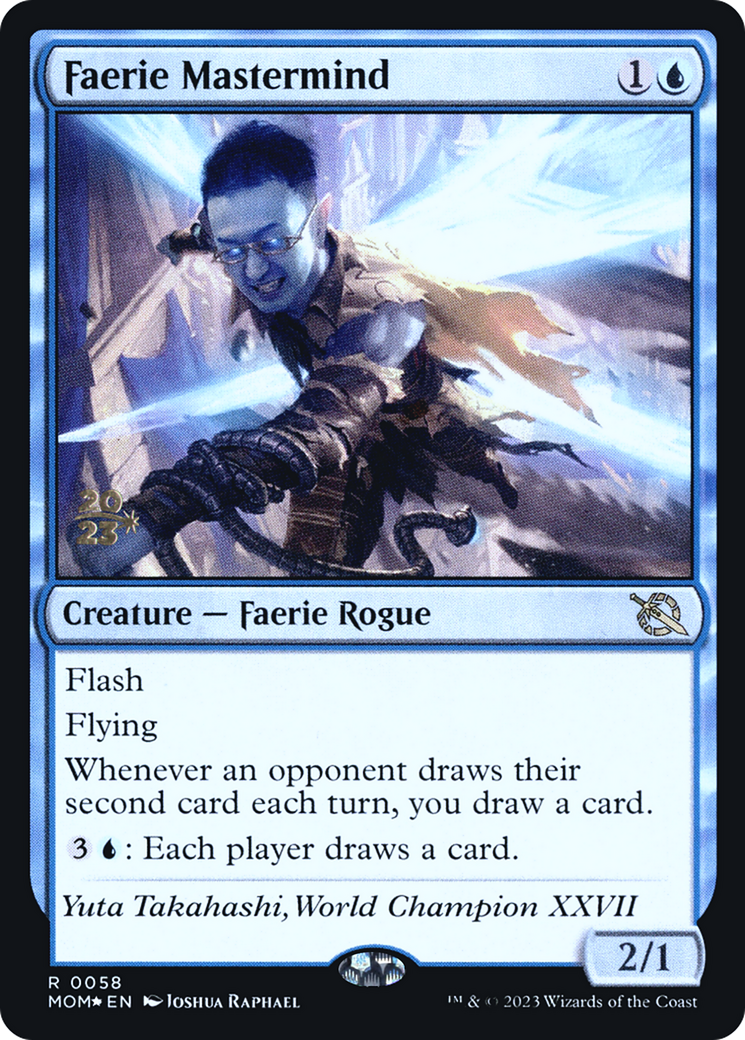 Faerie Mastermind [March of the Machine Prerelease Promos] | Exor Games Dartmouth