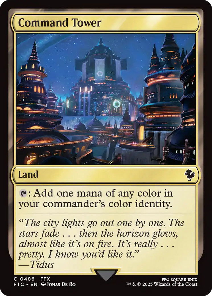 Command Tower (0486) [FINAL FANTASY Commander] | Exor Games Dartmouth