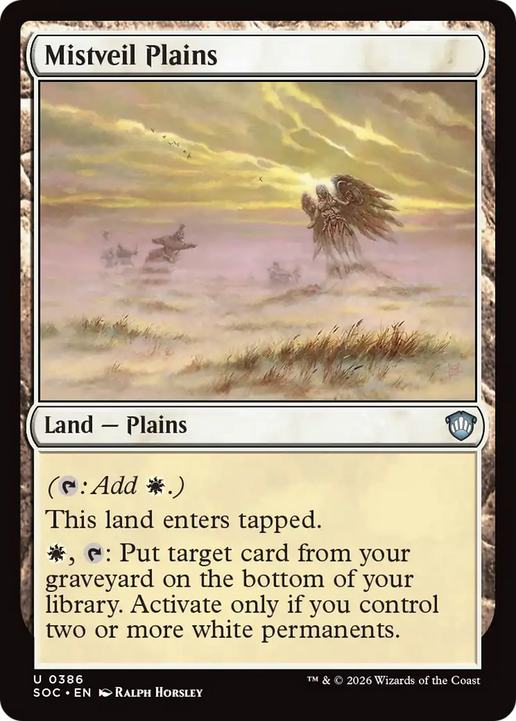 Mistveil Plains [Secrets of Strixhaven Commander] | Exor Games Dartmouth