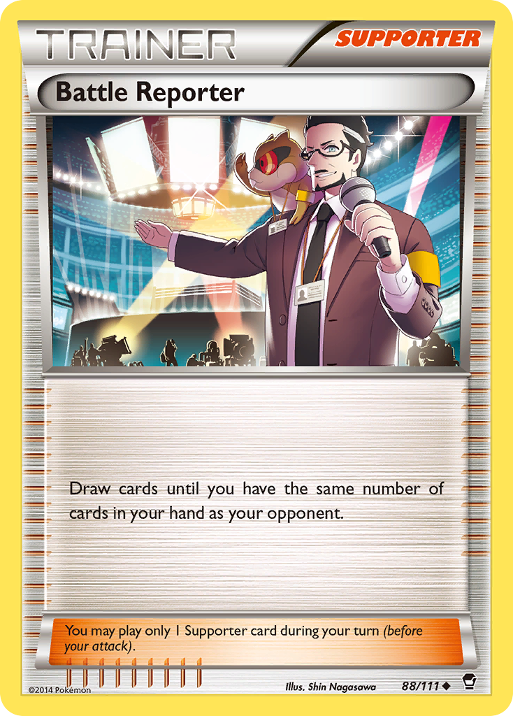 Battle Reporter (88/111) [XY: Furious Fists] | Exor Games Dartmouth