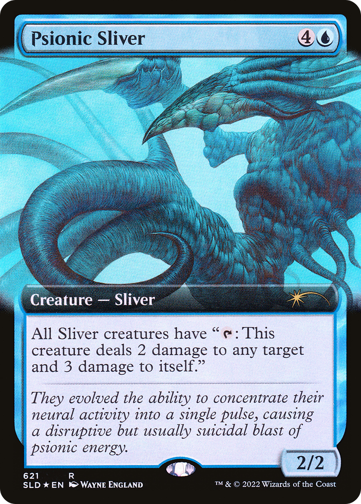 Psionic Sliver (Extended Art) [Secret Lair Drop Promos] | Exor Games Dartmouth