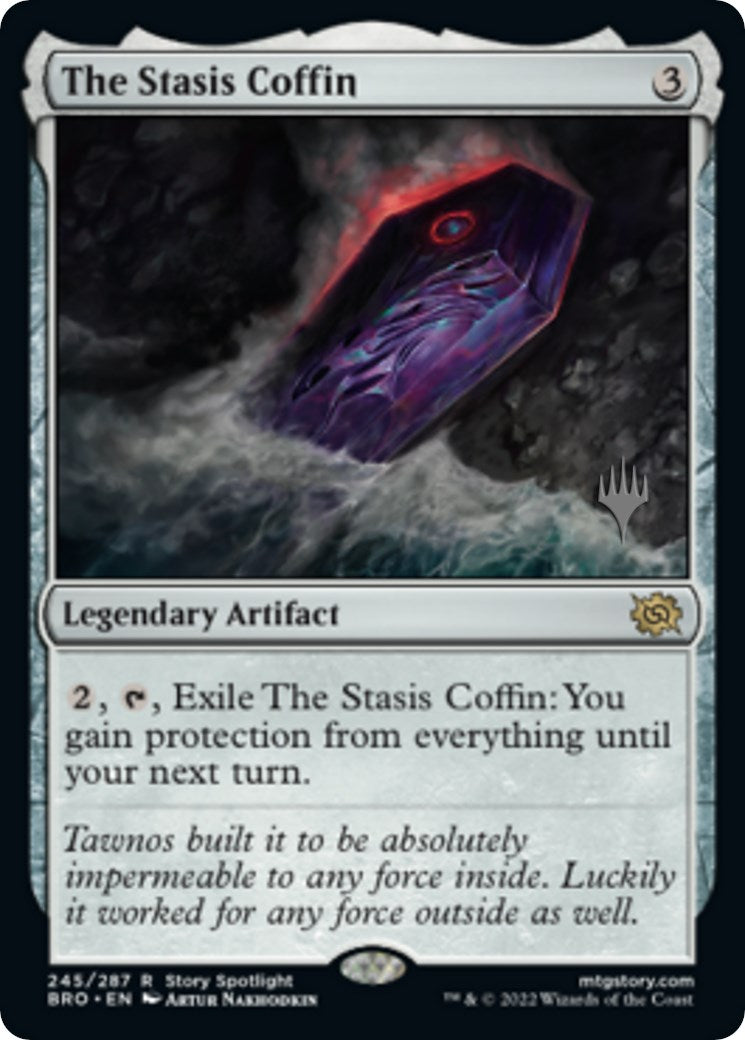 The Stasis Coffin (Promo Pack) [The Brothers' War Promos] | Exor Games Dartmouth