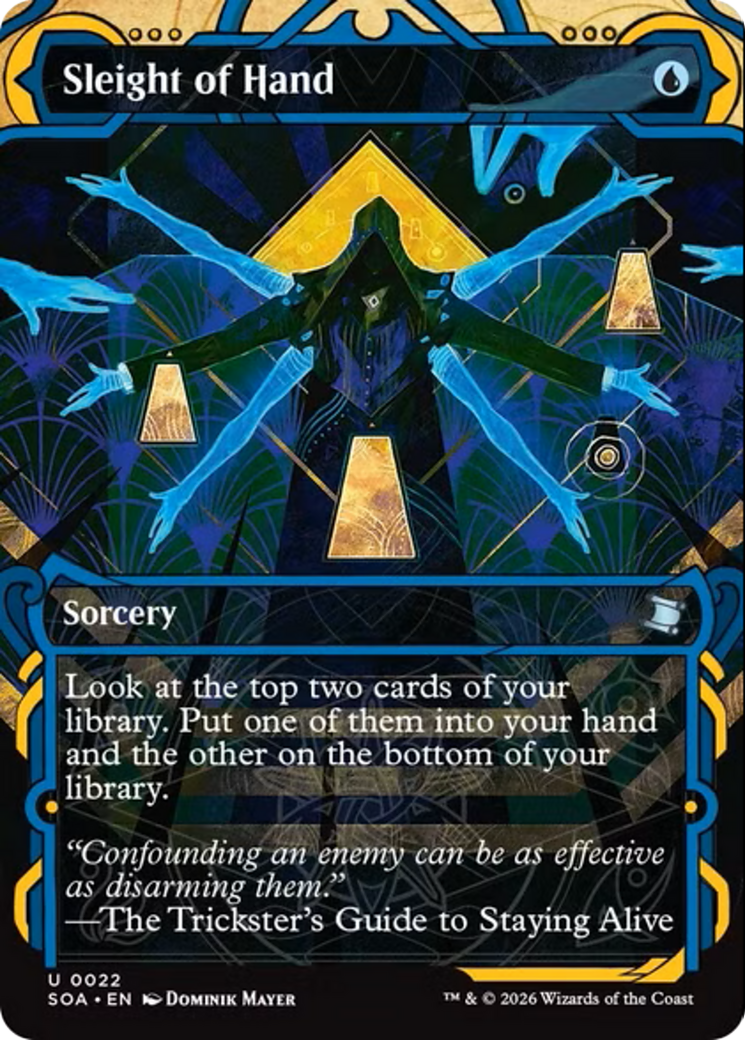 Sleight of Hand [Secrets of Strixhaven: Mystical Archive] | Exor Games Dartmouth