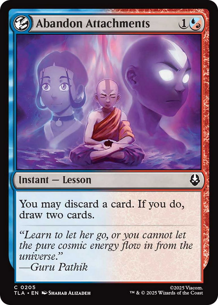Abandon Attachments [Avatar: The Last Airbender] | Exor Games Dartmouth