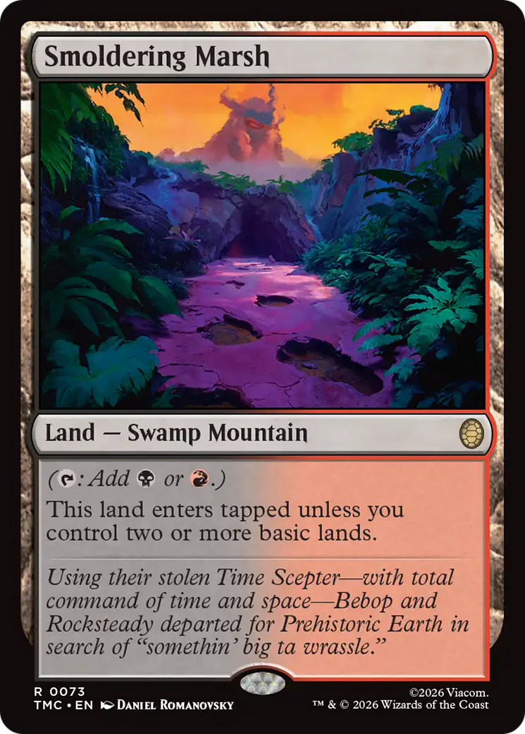 Smoldering Marsh [Teenage Mutant Ninja Turtles Commander] | Exor Games Dartmouth