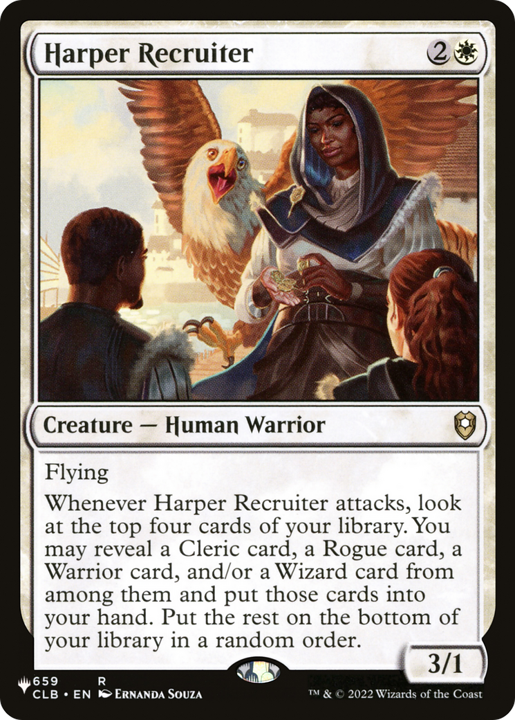 Harper Recruiter (CLB) [The List] | Exor Games Dartmouth