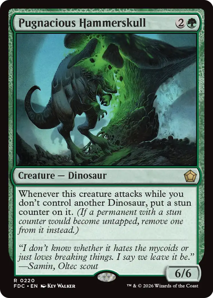 Pugnacious Hammerskull [Foundations Commander] | Exor Games Dartmouth