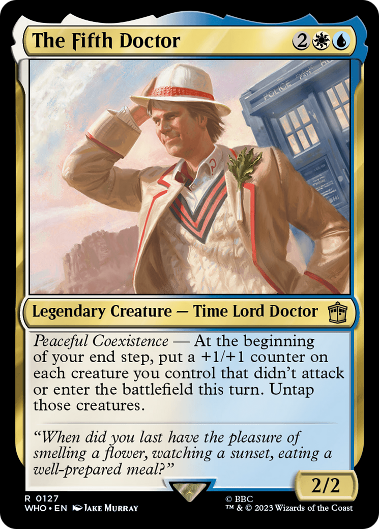 The Fifth Doctor [Doctor Who] | Exor Games Dartmouth