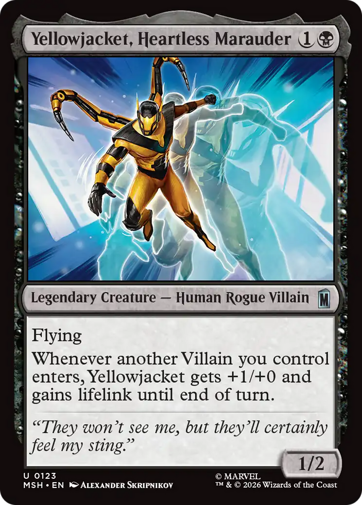 Yellowjacket, Heartless Marauder [Marvel Super Heroes] | Exor Games Dartmouth