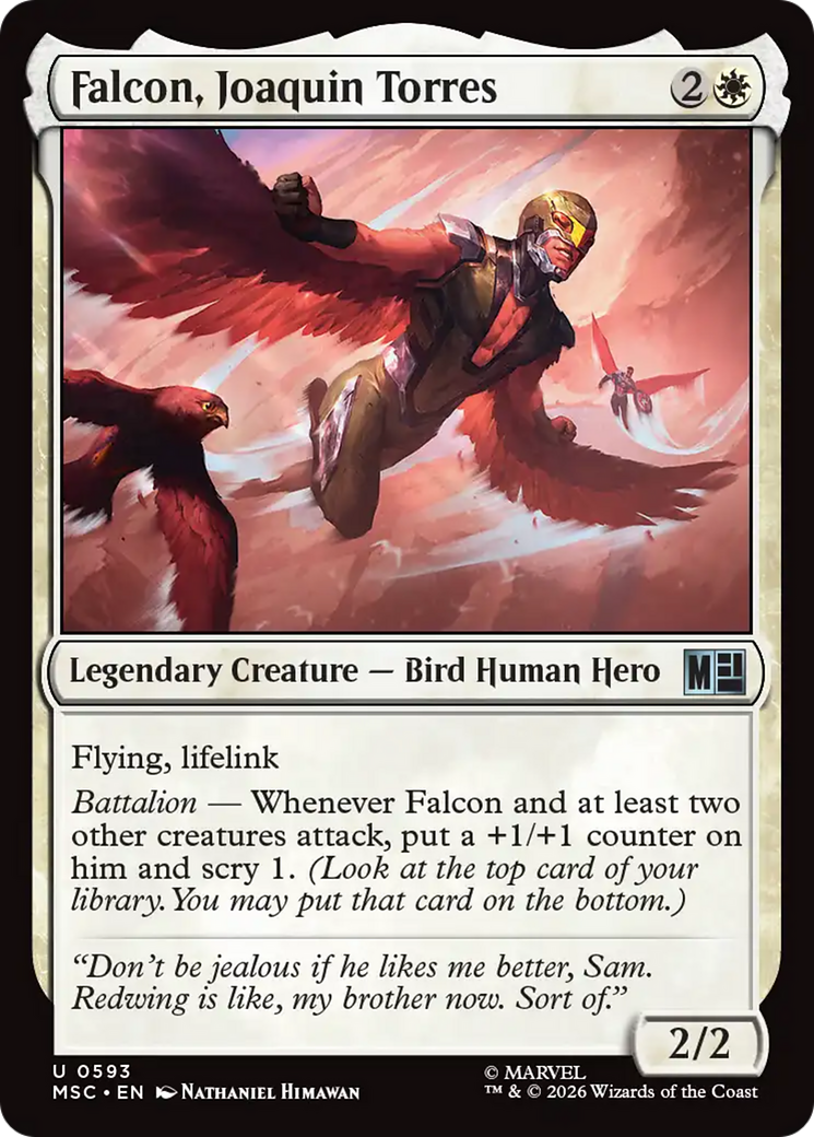 Falcon, Joaquin Torres [Marvel Super Heroes Commander] | Exor Games Dartmouth