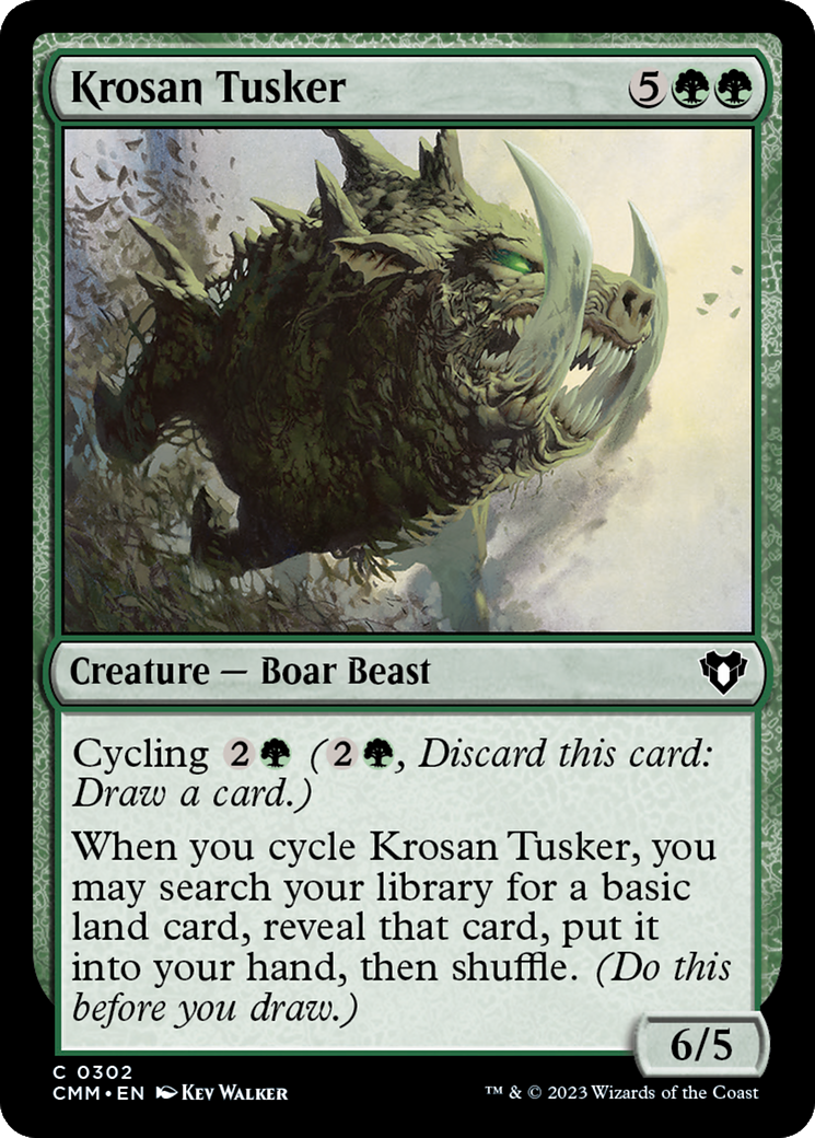 Krosan Tusker [Commander Masters] | Exor Games Dartmouth