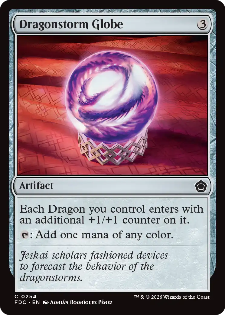 Dragonstorm Globe [Foundations Commander] | Exor Games Dartmouth