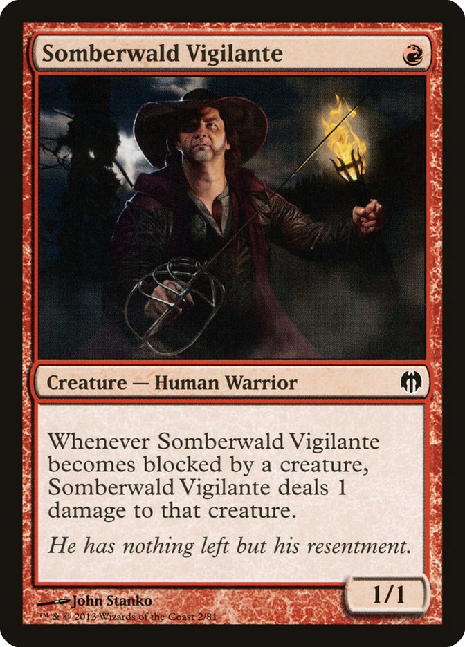 Somberwald Vigilante [Duel Decks: Heroes vs. Monsters] | Exor Games Dartmouth