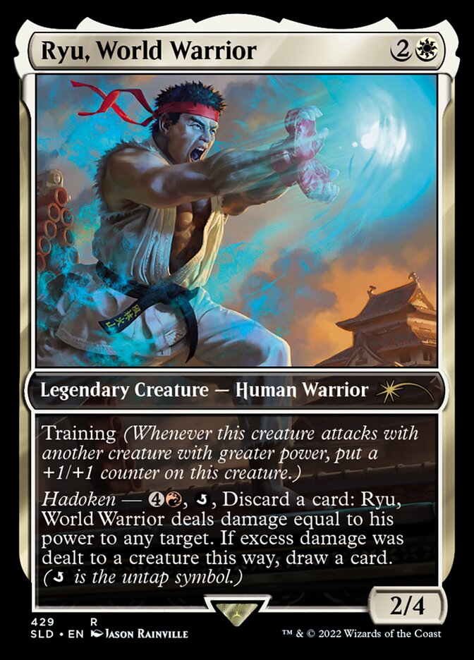 Ryu, World Warrior [Secret Lair Drop Series] | Exor Games Dartmouth