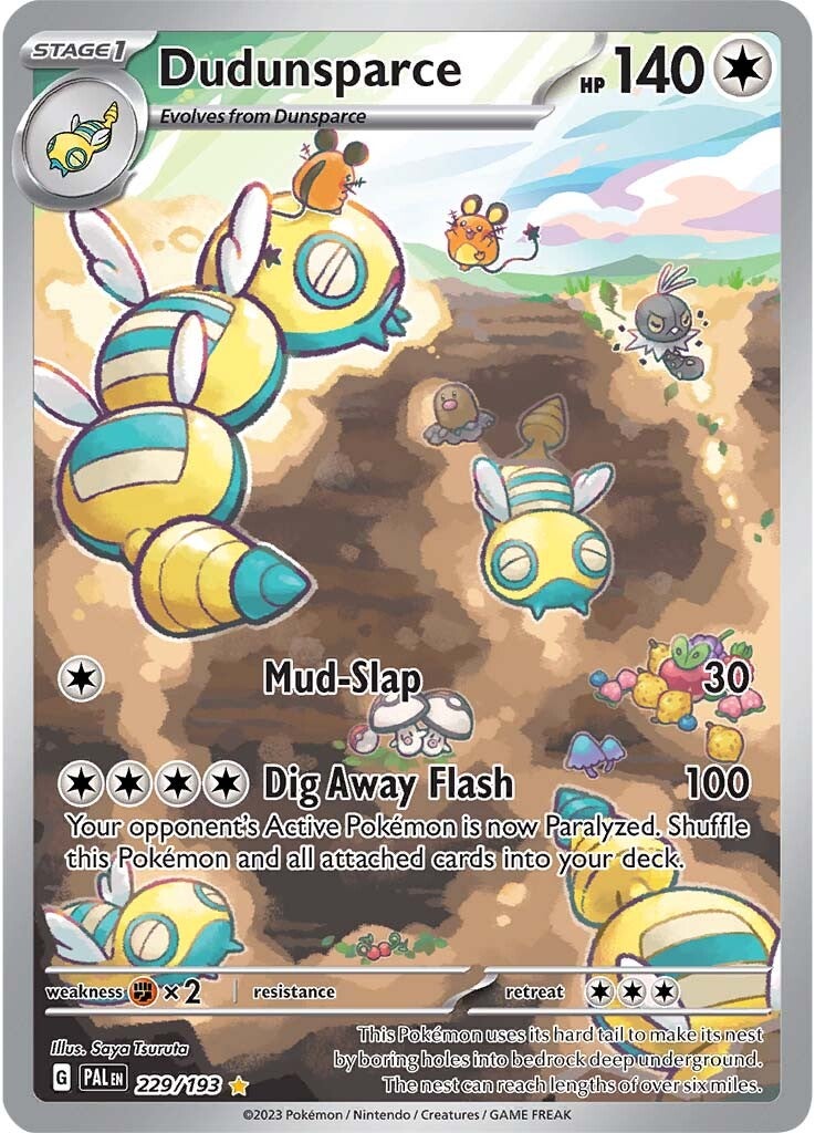 Dudunsparce (229/193) [Scarlet & Violet: Paldea Evolved] | Exor Games Dartmouth