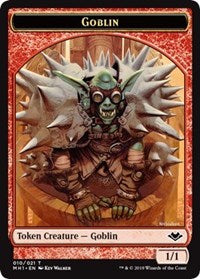 Goblin (010) // Construct (017) Double-Sided Token [Modern Horizons Tokens] | Exor Games Dartmouth