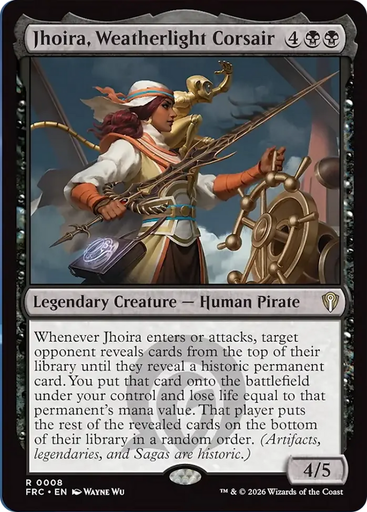 Jhoira, Weatherlight Corsair [Reality Fracture Commander] | Exor Games Dartmouth