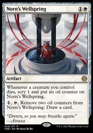 Norn's Wellspring (Promo Pack) [Phyrexia: All Will Be One Promos] | Exor Games Dartmouth