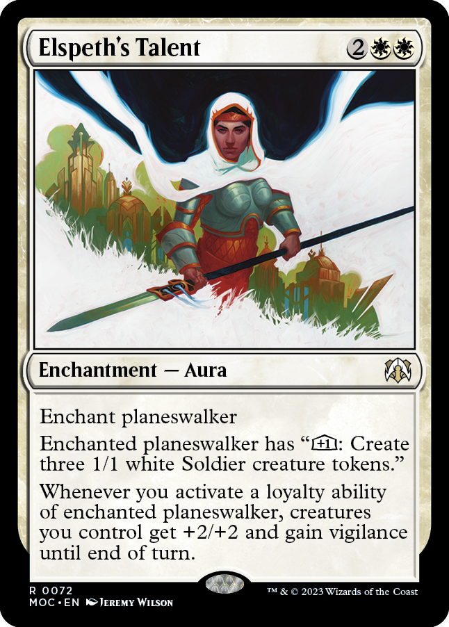 Elspeth's Talent [March of the Machine Commander] | Exor Games Dartmouth