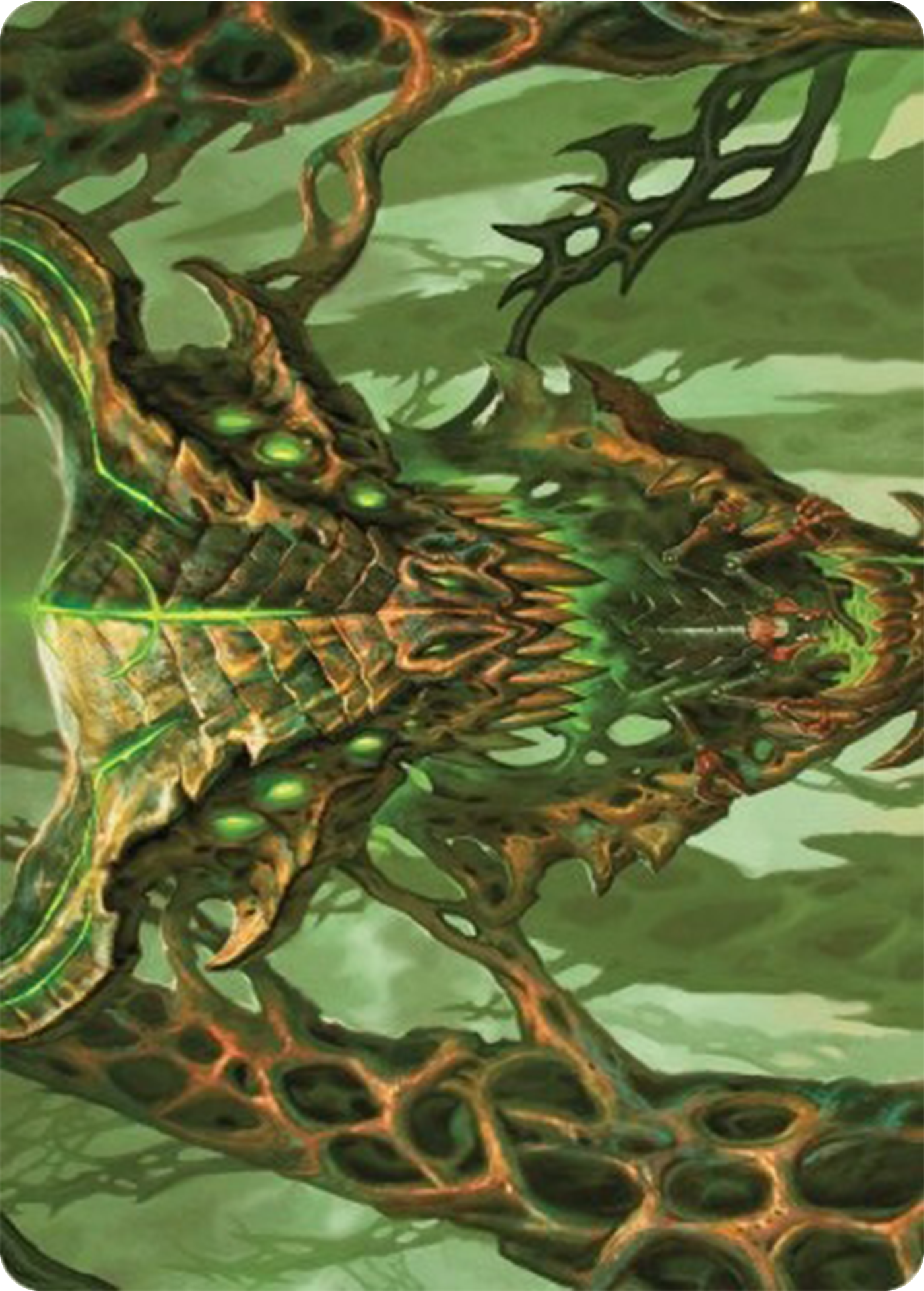 Colossal Dreadmask Art Card [Modern Horizons 3 Art Series] | Exor Games Dartmouth