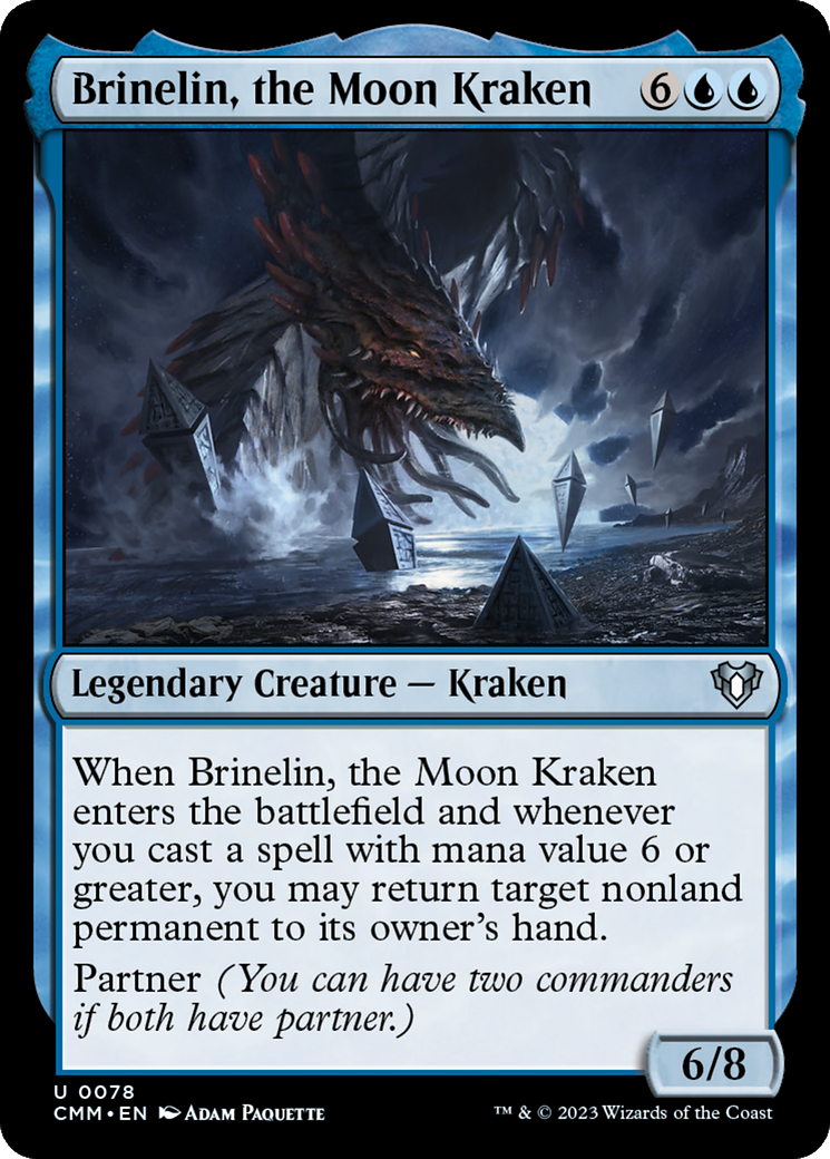 Brinelin, the Moon Kraken [Commander Masters] | Exor Games Dartmouth