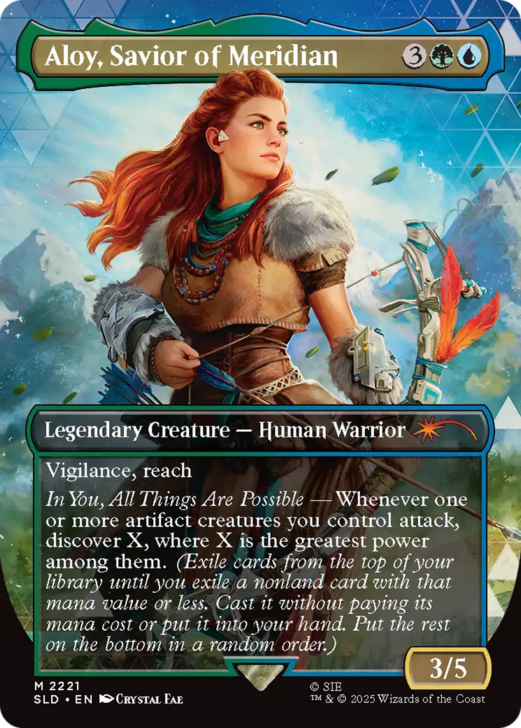 Aloy, Savior of Meridian [Secret Lair Drop Series] | Exor Games Dartmouth