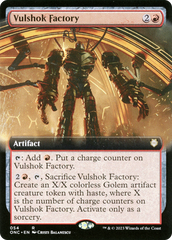 Vulshok Factory (Extended Art) [Phyrexia: All Will Be One Commander] | Exor Games Dartmouth