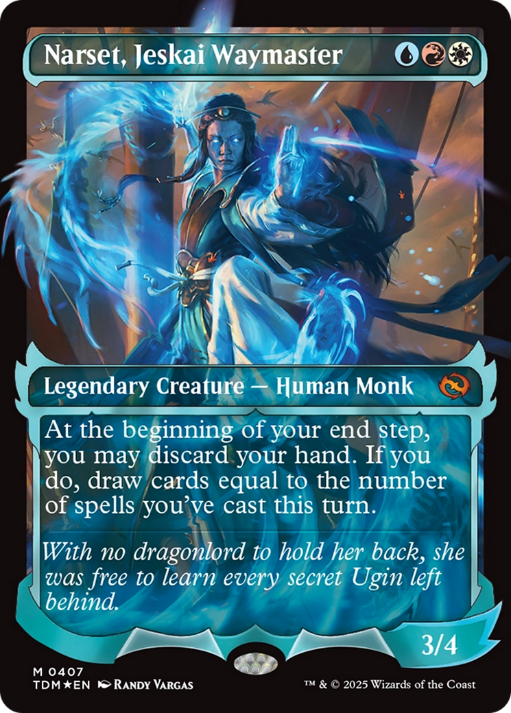 Narset, Jeskai Waymaster (Showcase) [Tarkir: Dragonstorm] | Exor Games Dartmouth