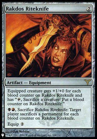 Rakdos Riteknife [The List] | Exor Games Dartmouth