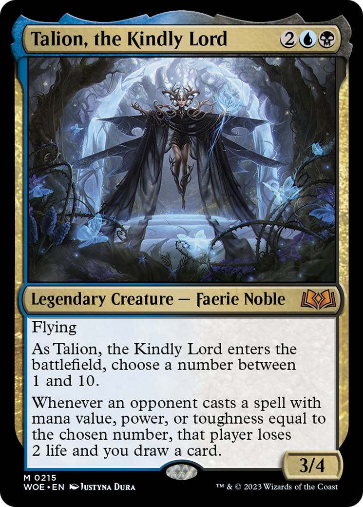 Talion, the Kindly Lord [Wilds of Eldraine] | Exor Games Dartmouth