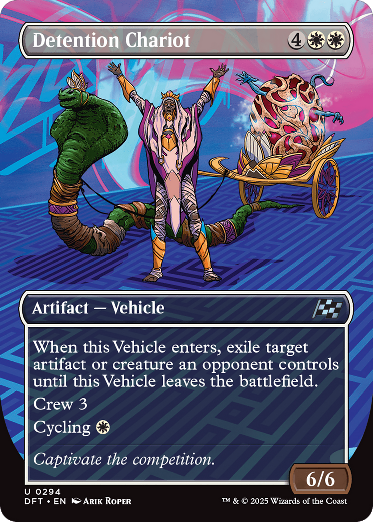 Detention Chariot (Borderless) [Aetherdrift] | Exor Games Dartmouth