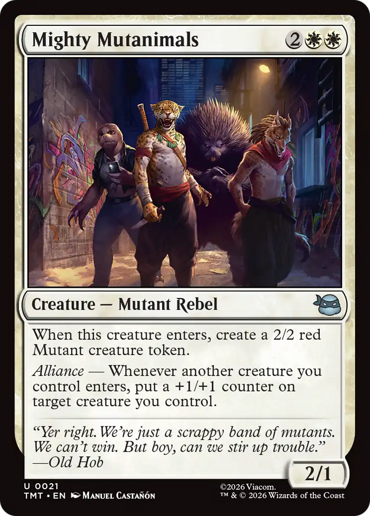 Mighty Mutanimals [Teenage Mutant Ninja Turtles] | Exor Games Dartmouth
