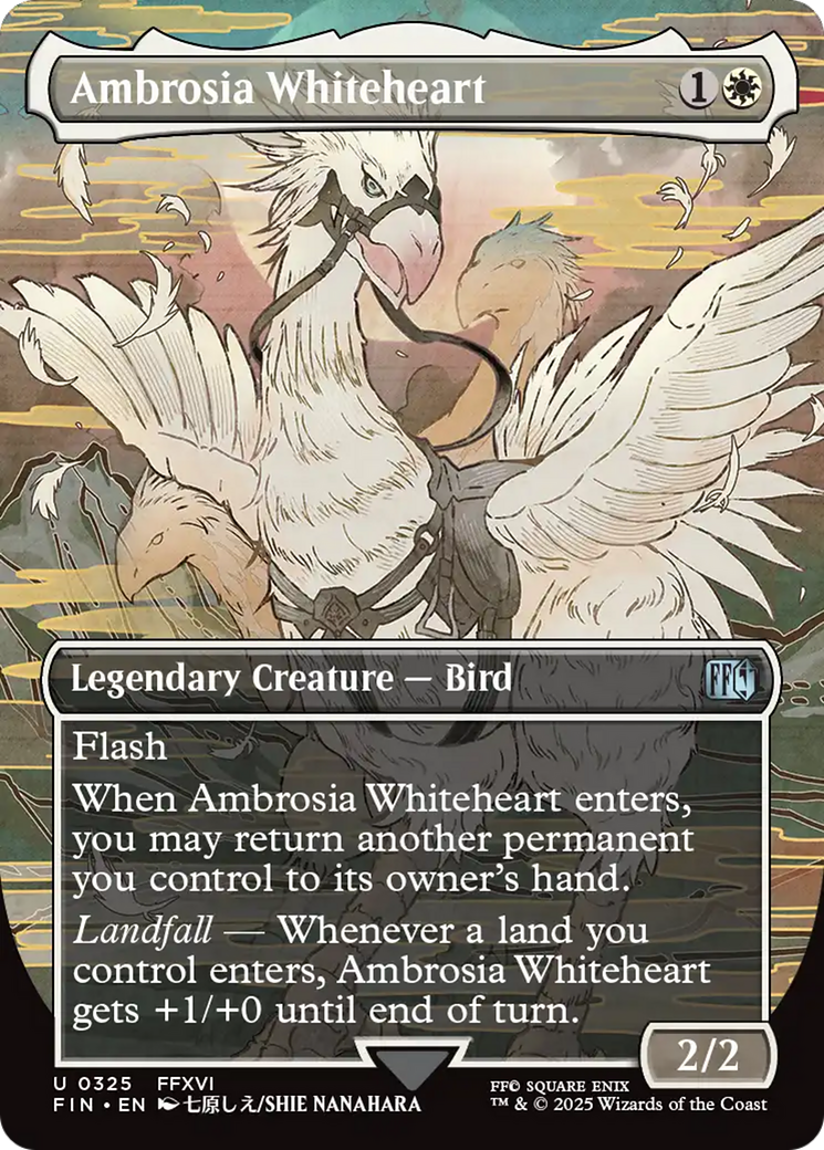 Ambrosia Whiteheart (Borderless) [FINAL FANTASY] | Exor Games Dartmouth