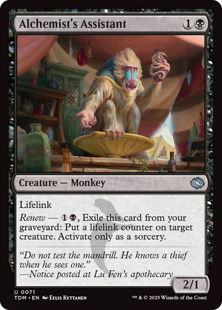 Alchemist's Assistant [Tarkir: Dragonstorm] | Exor Games Dartmouth