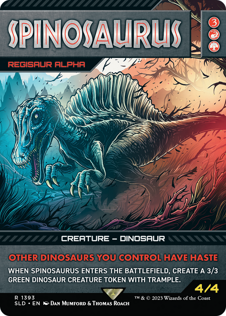 Spinosaurus - Regisaur Alpha [Secret Lair Drop Series] | Exor Games Dartmouth