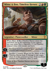 Minsc & Boo, Timeless Heroes (White Border) [Mystery Booster 2] | Exor Games Dartmouth