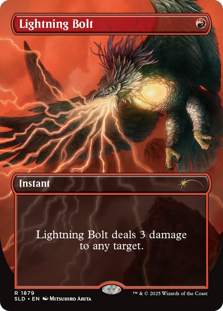 Lightning Bolt (1879) (Rainbow Foil) [Secret Lair Drop Series] | Exor Games Dartmouth