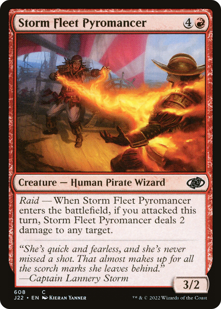 Storm Fleet Pyromancer [Jumpstart 2022] | Exor Games Dartmouth