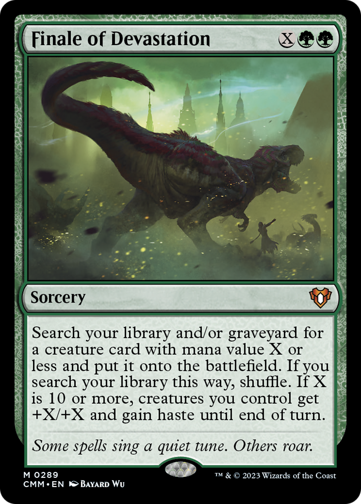 Finale of Devastation [Commander Masters] | Exor Games Dartmouth