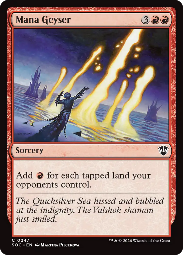 Mana Geyser [Secrets of Strixhaven Commander] | Exor Games Dartmouth